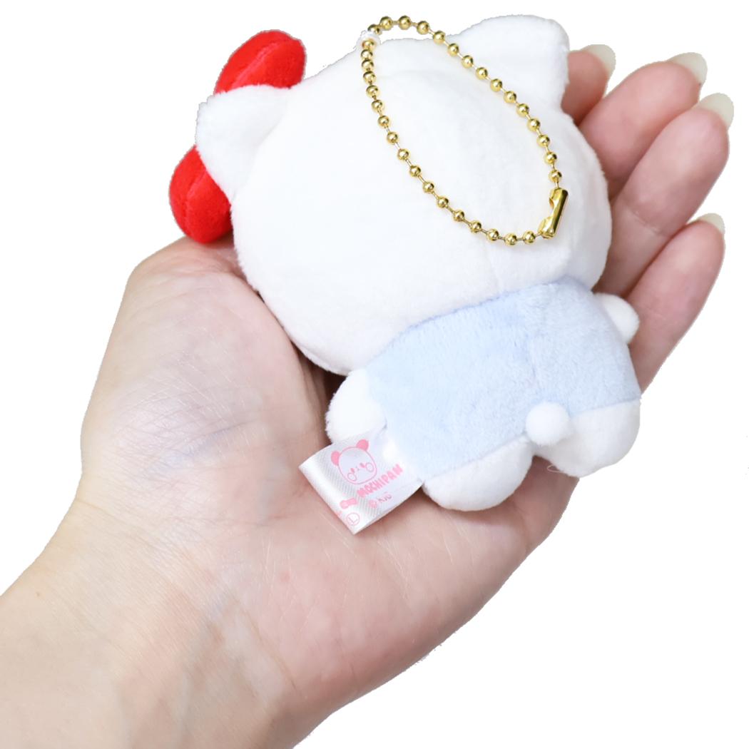 マスコットキーホルダー マスコット サンリオキャラクターズxもちもちぱんだ ハローキティ サンリオ カミオジャパン ミニぬいぐるみ