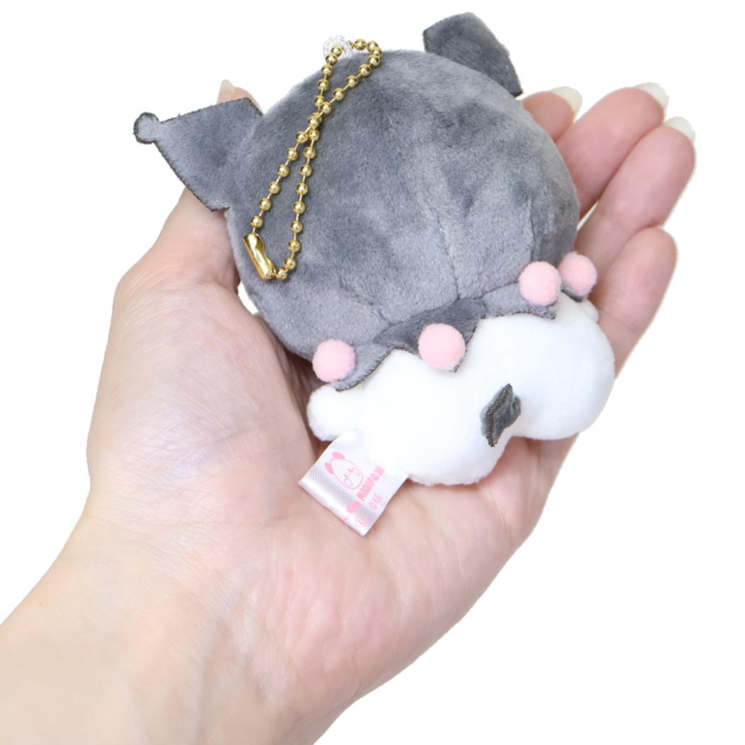 マスコットキーホルダー マスコット サンリオキャラクターズxもちもちぱんだ クロミ サンリオ カミオジャパン ミニぬいぐるみ