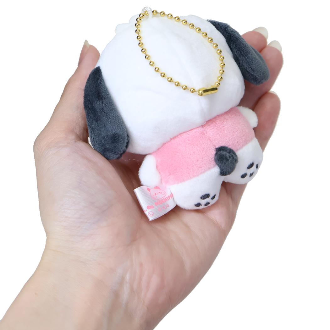 マスコットキーホルダー マスコット サンリオキャラクターズxもちもちぱんだ ポチャッコ サンリオ カミオジャパン ミニぬいぐるみ