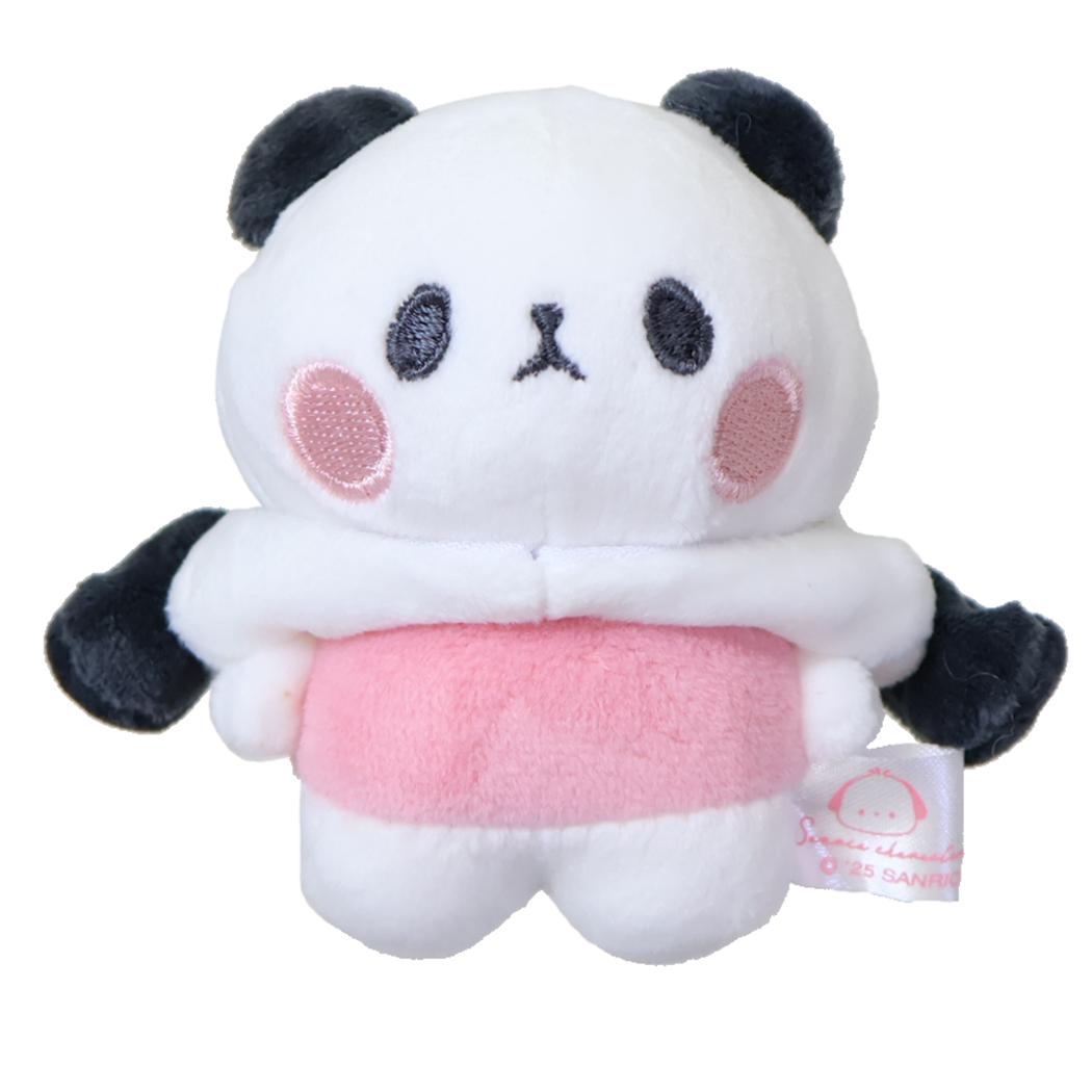 マスコットキーホルダー マスコット サンリオキャラクターズxもちもちぱんだ ポチャッコ サンリオ カミオジャパン ミニぬいぐるみ