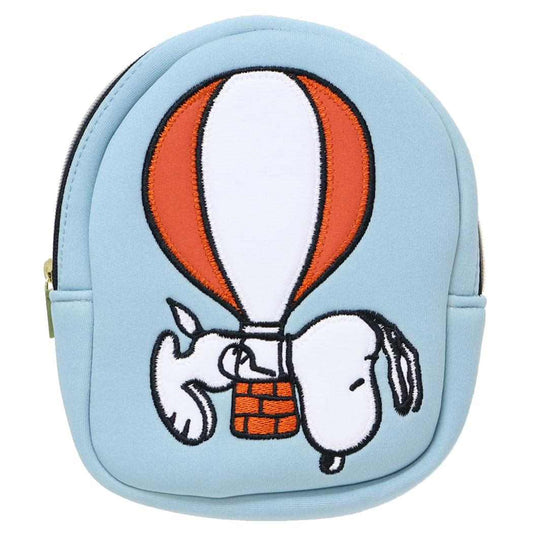 ダイカットポーチ コスメポーチ スヌーピー Balloon ピーナッツ カミオジャパン 小物入れ メール便可