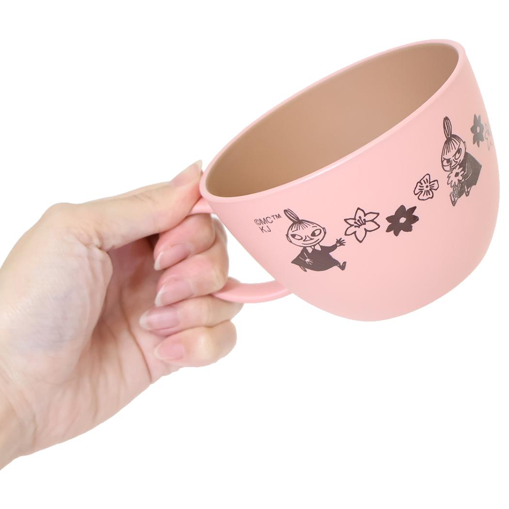 スープカップ マグカップ ムーミン リトルミイとお花 北欧 カミオジャパン 電子レンジ対応 割れにくい食器