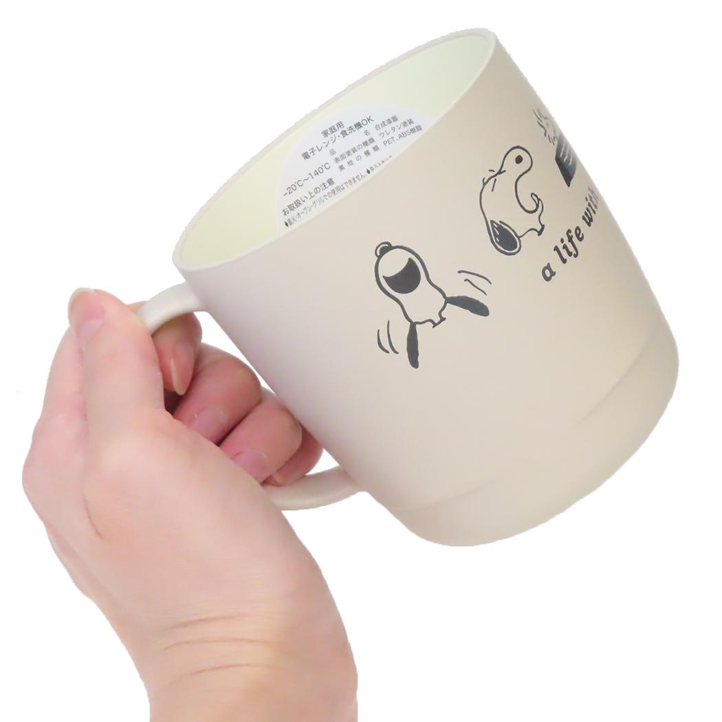 カップ 300ml マグカップ スヌーピー A LIFE WITH PEANUTS ピーナッツ カミオジャパン 食器