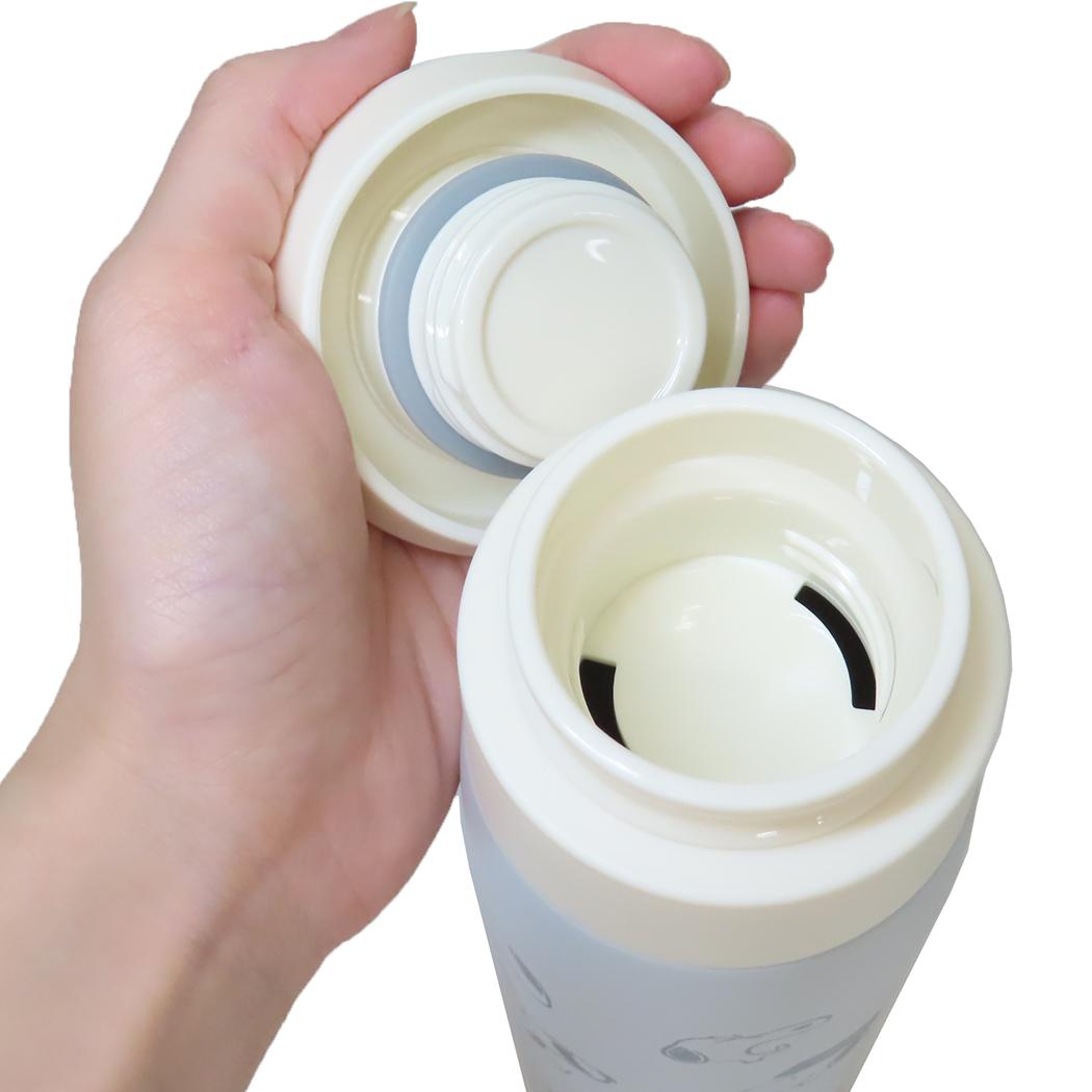 ステンレスボトル 500ml 保温保冷水筒 スヌーピー A LIFE WITH PEANUTS ピーナッツ カミオジャパン まほうびん