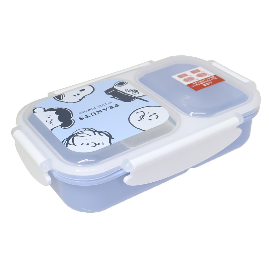 スヌーピー お弁当箱 汁漏れしにくいスリムランチボックス Look into ピーナッツ カミオジャパン 1段 500ml パッキン一体型 キャラクター グッズ シネマコレクション