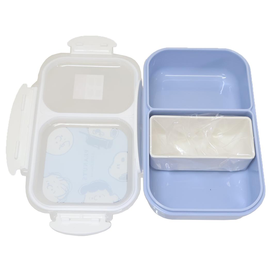 スヌーピー お弁当箱 汁漏れしにくいスリムランチボックス Look into ピーナッツ カミオジャパン 1段 500ml パッキン一体型 キャラクター グッズ シネマコレクション