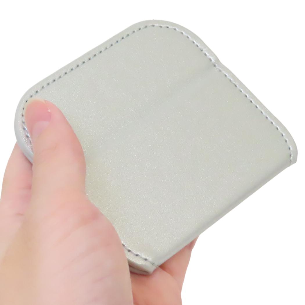 折りたたみミニミラー 手鏡 スヌーピー Take it easy ピーナッツ カミオジャパン 化粧直し メール便可