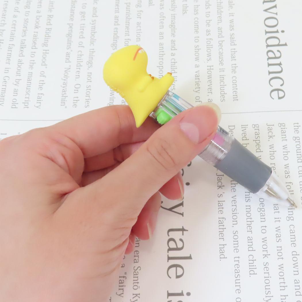 マスコット付きミニボールペン ボールペン ちびジュラシックワールド Tれっくす 恐竜 カミオジャパン 新学期準備文具 映画メール便可