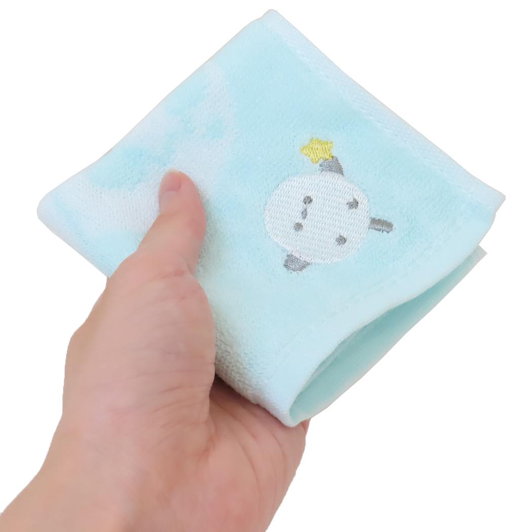 ジャガードミニタオル ハンドタオル トゥインクルエナガ カミオジャパン ハンカチタオル 汗拭きタオル かわいい メール便可