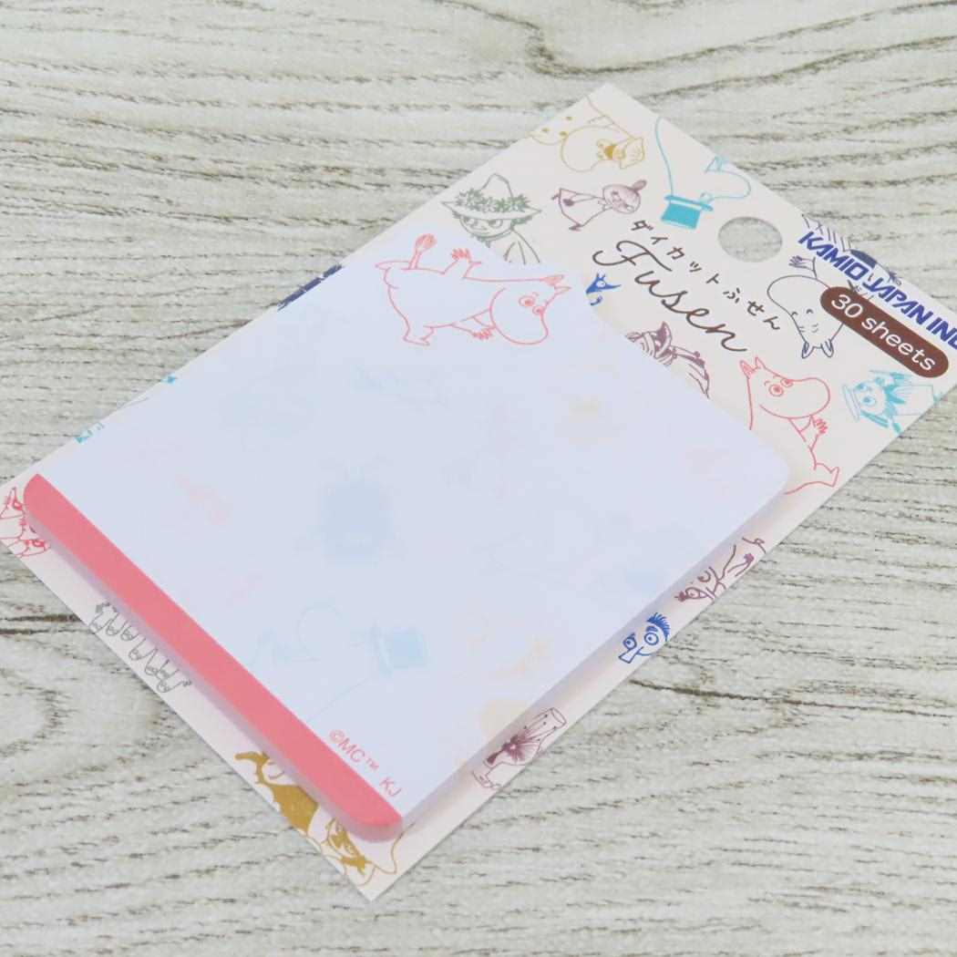 ダイカット付箋 付せん ムーミン ALLSTAR マルチ 北欧 カミオジャパン 新学期準備文具 メール便可