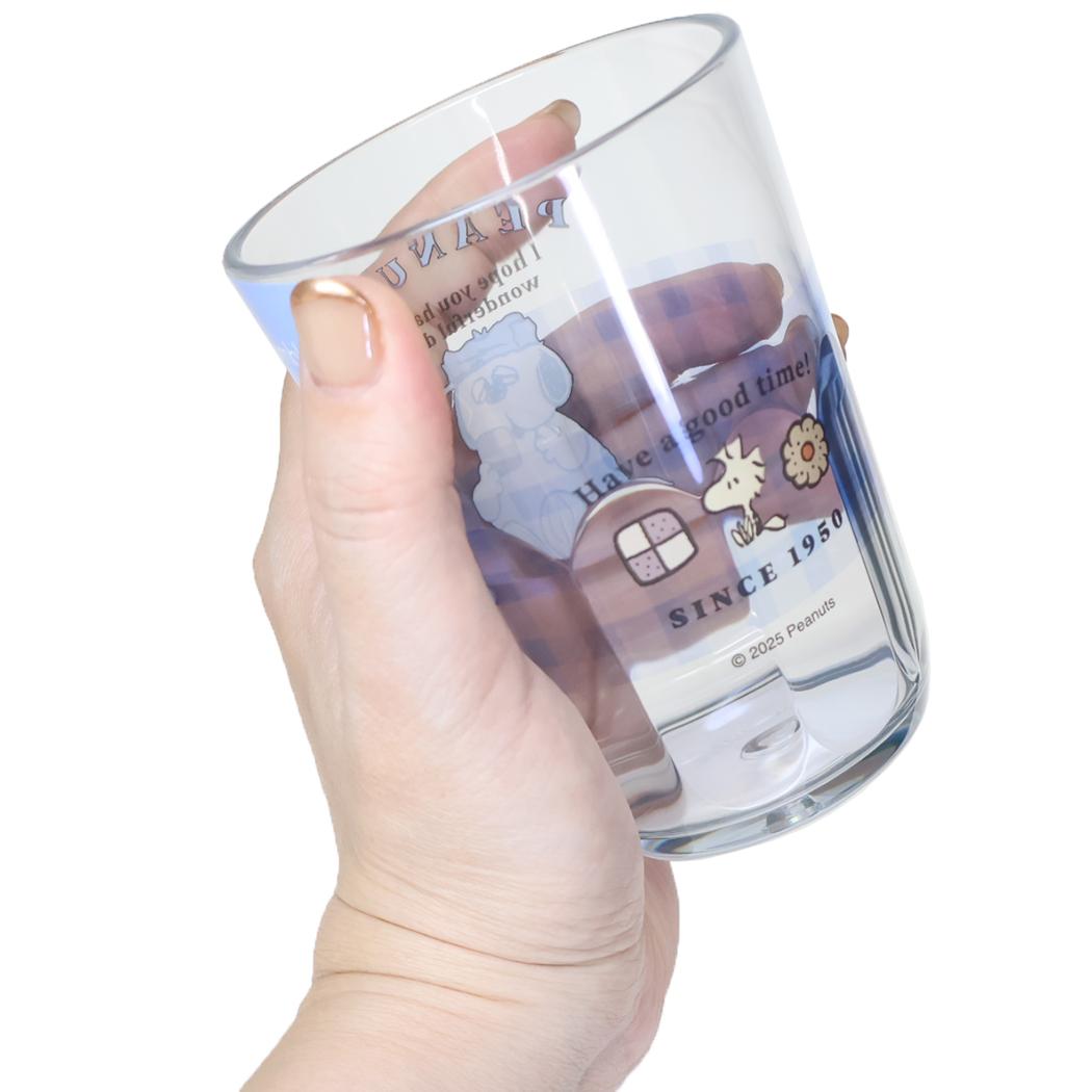 クリアタンブラー 370ml プラカップ スヌーピー COOKIE TIME OLAF ピーナッツ カミオジャパン プラコップ