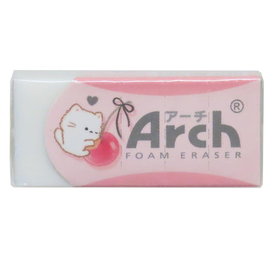 ARCHミニ消しゴム けしごむ もぐにゃん チェリー カミオジャパン 新学期準備文具 かわいい メール便可