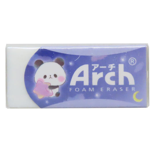 ARCHミニ消しゴム けしごむ もちもちぱんだ ナイトパーティー カミオジャパン 新学期準備文具 かわいい メール便可