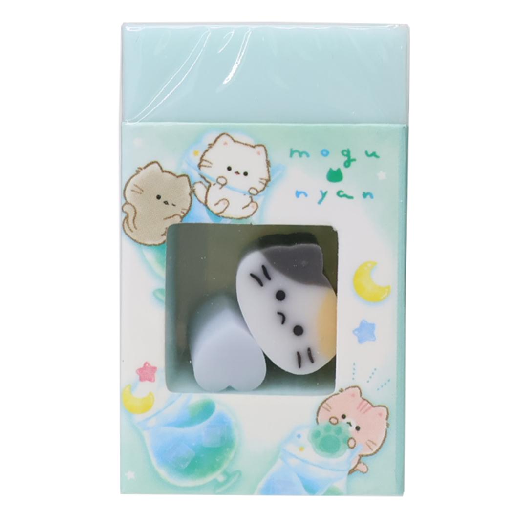 ミニ消し２個入り消しゴム けしごむ もぐにゃん キャンディソーダ カミオジャパン 新学期準備文具 かわいい メール便可