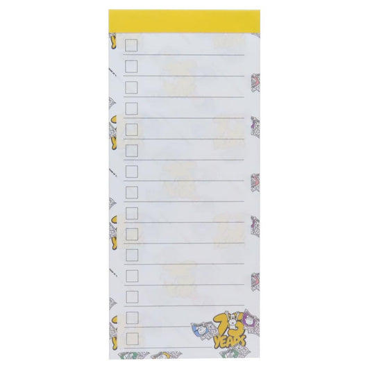 TODOメモ メモ帳 スヌーピー 75周年 Newspaper pattern ピーナッツ カミオジャパン やることメモ メール便可