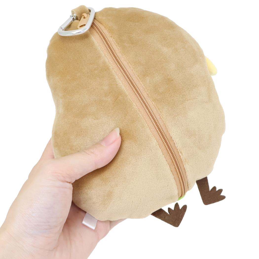 ぺたんこぬいポーチ ミニポーチ 湊谷鈴ふれんず！ 前向キウイ みなとや すず カミオジャパン 小物入れ かわいい