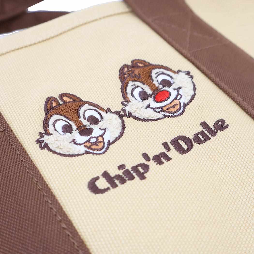 収納上手ミニトート ミニバッグ チップ＆デール ディズニー カミオジャパン 手提げかばん