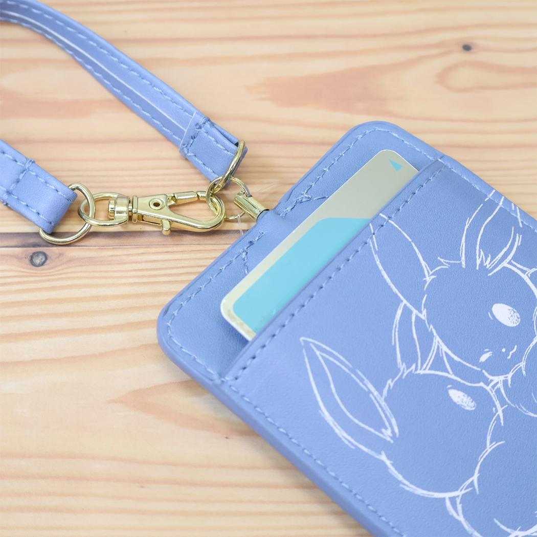 ポケットモンスター 定期入れ 2WAYリールパスケース なかよしイーブイ ポケモン カミオジャパン