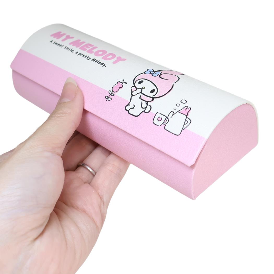 マイメロディ 眼鏡ケース クロス付きメガネケース サンリオ カミオジャパン ハードタイプ キャラクター グッズ シネマコレクション