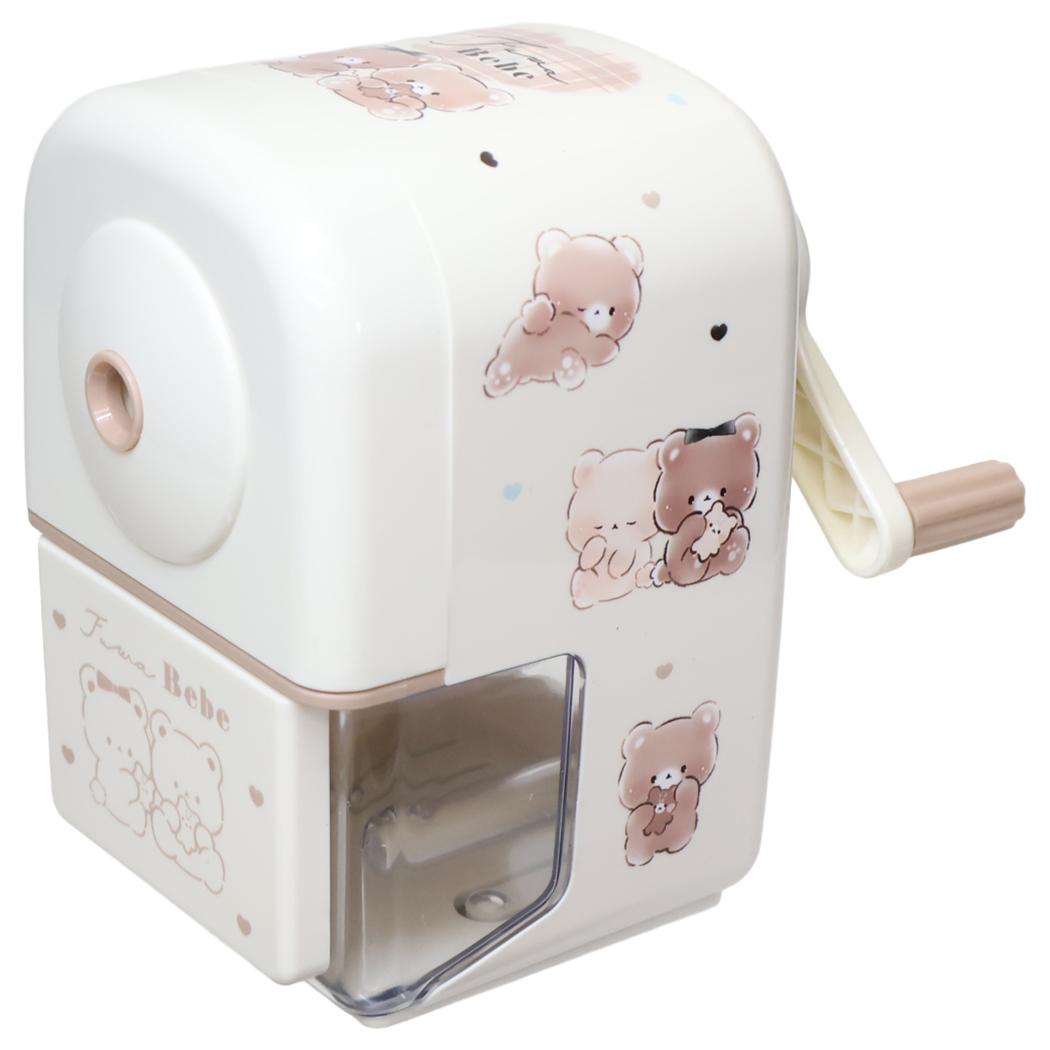 手動式えんぴつ削り 鉛筆削り フワベベ カミオジャパン 新学期準備文具 かわいい