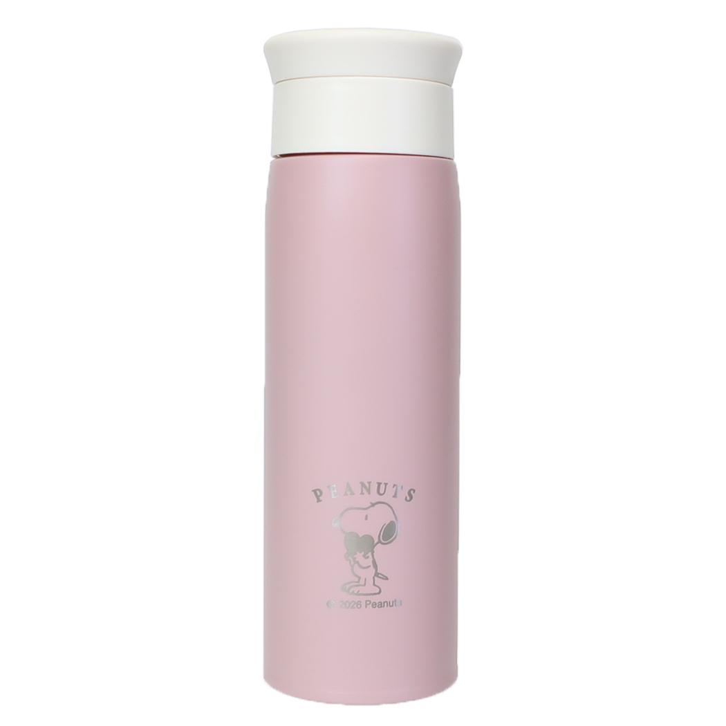ステンレスボトル 500ml 保温保冷水筒 スヌーピー ハグハート ピーナッツ カミオジャパン プレゼント