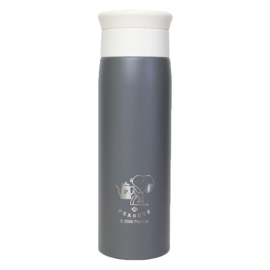 ステンレスボトル 500ml 保温保冷水筒 スヌーピー コーヒーブレイク ピーナッツ カミオジャパン プレゼント