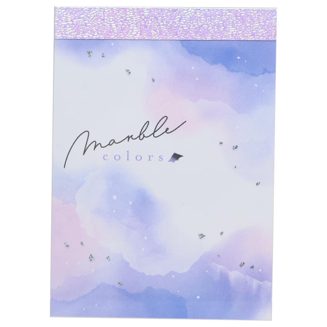 ミニミニメモ メモ帳 MIGNON ミニョン マーブルカラーズ カミオジャパン 新学期準備文具 女の子 かわいい メール便可