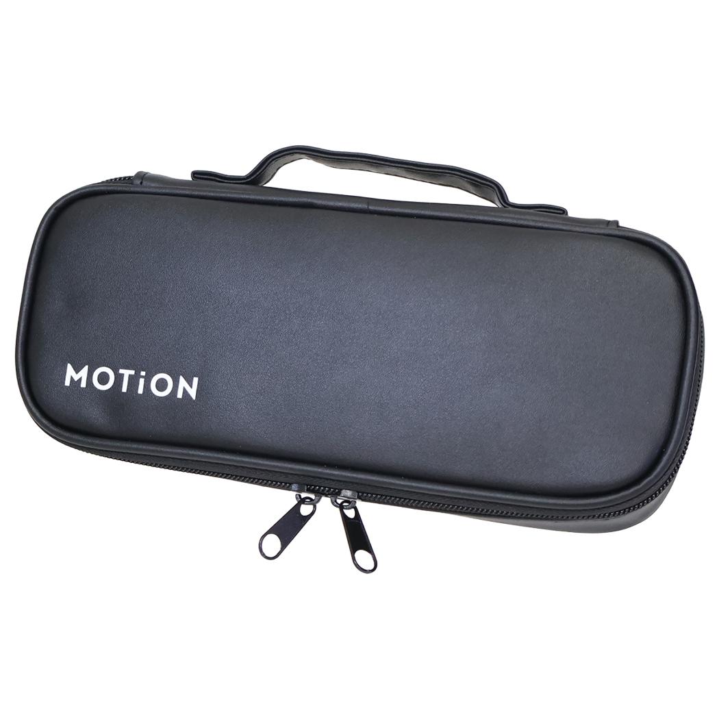 ラウンドファスナーペンケース 筆箱 MOTiON ブラック カミオジャパン 新学期準備文具 シンプル