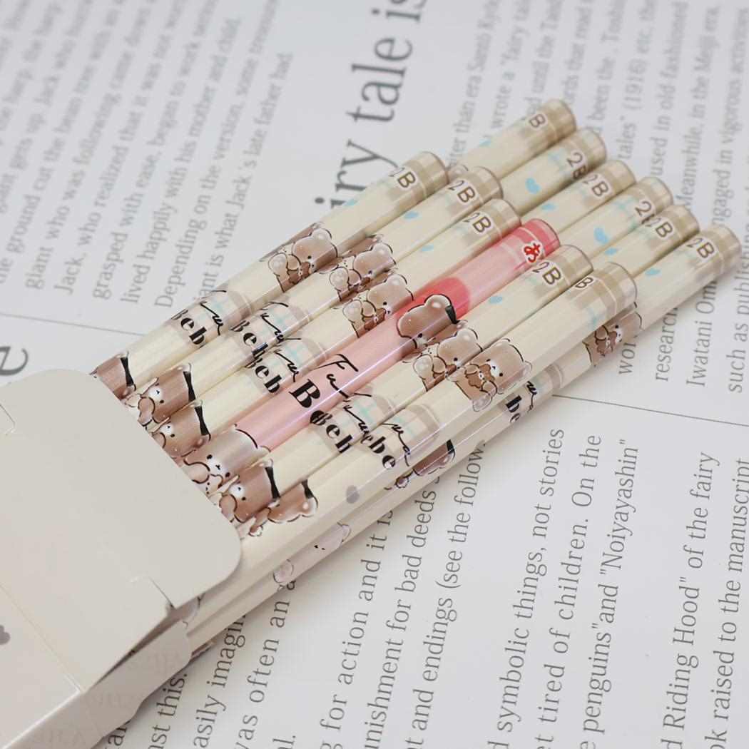 かきかたダース鉛筆 2B＆赤鉛筆 12本セット フワベベ カミオジャパン 新学期準備文具 女の子 メール便可