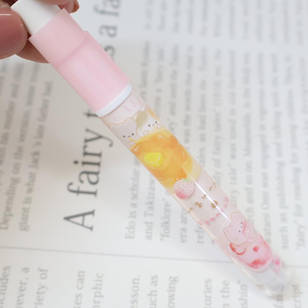 消しゴム付きえんぴつ補助軸 鉛筆補助軸 もぐにゃん カミオジャパン 筆記用具 新学期準備文具 メール便可