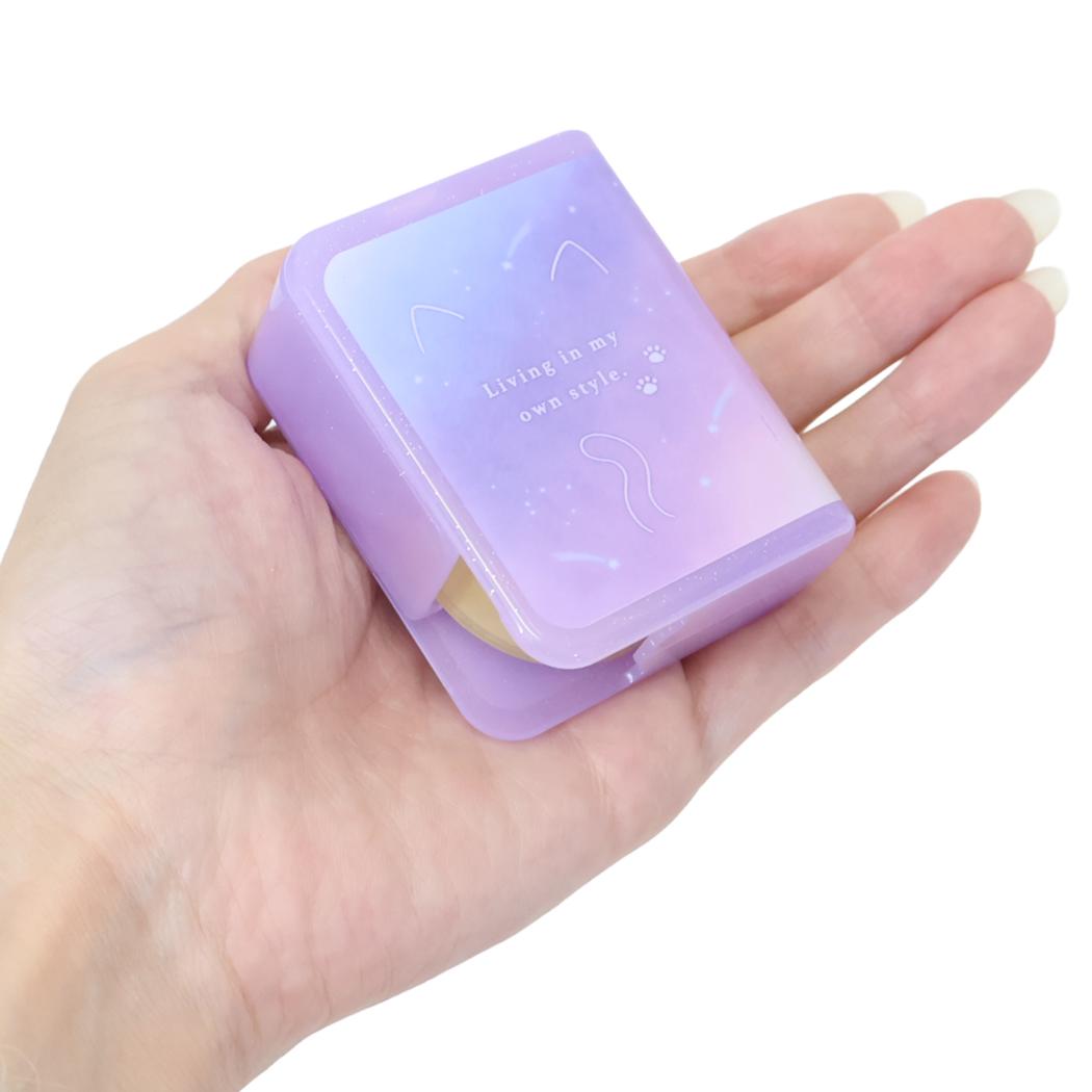 BOOK型セロテープ セロハンテープ 収納型テープカッター ミャウミラージュ カミオジャパン 新学期準備文具 かわいい メール便可
