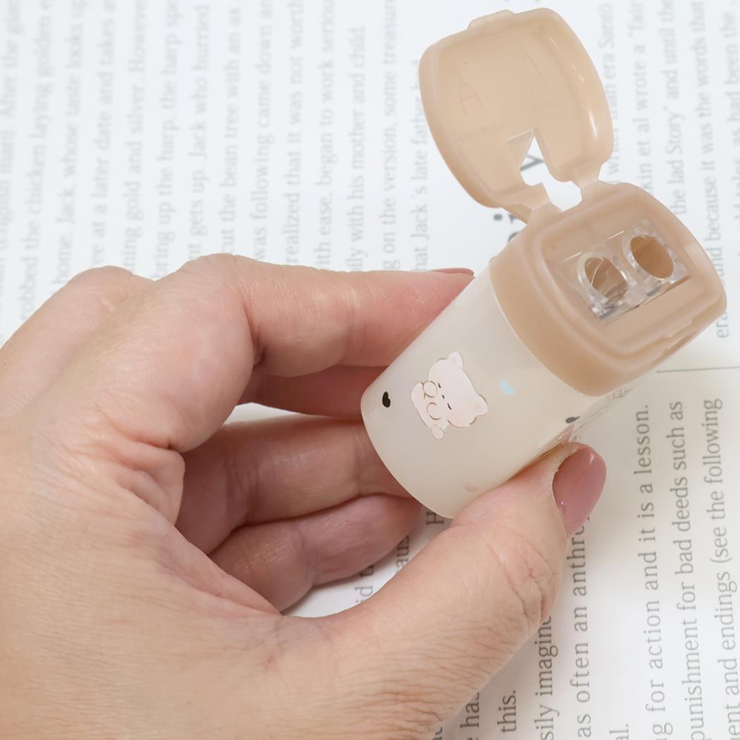 ツイン鉛筆削り えんぴつ削り フワベベ カミオジャパン 新学期準備文具 かわいい