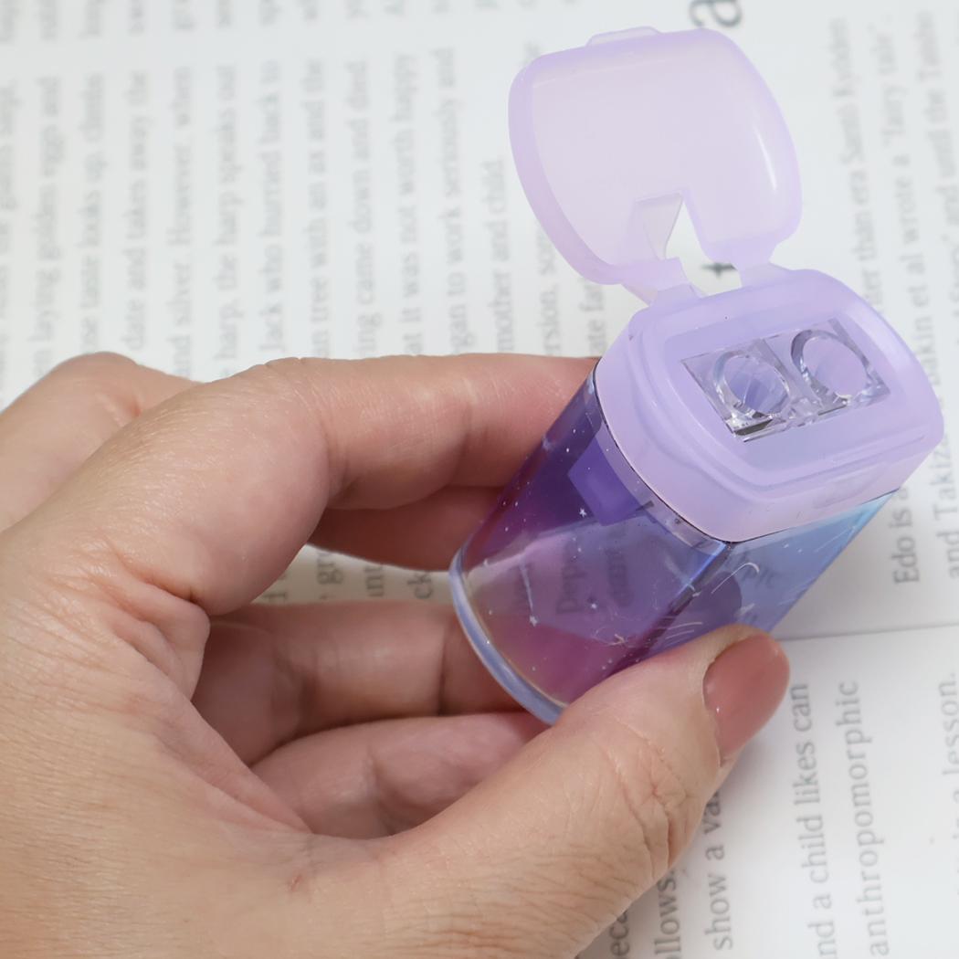 ツイン鉛筆削り えんぴつ削り ミャウミラージュ カミオジャパン 新学期準備文具 かわいい