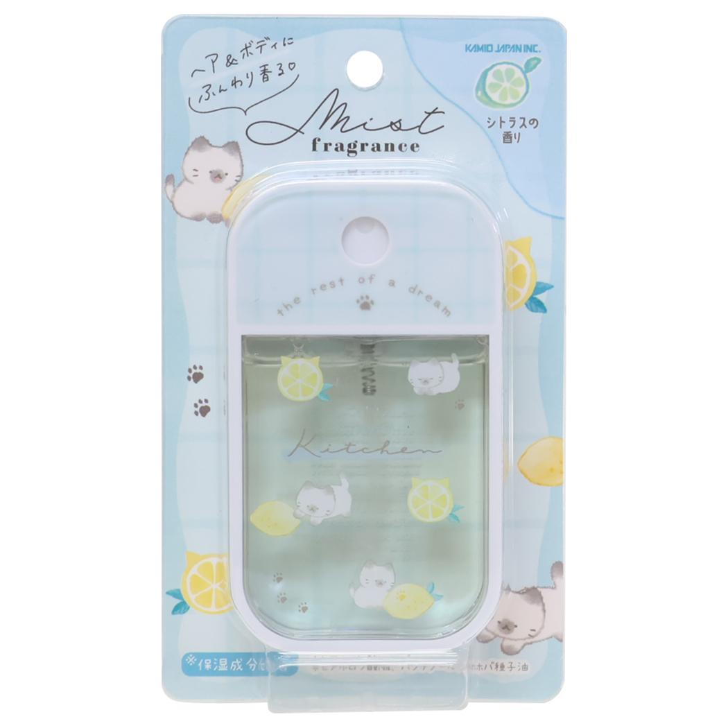 コスメ雑貨 ヘア＆ボディフレグランスミスト にゃごみキッチン カミオジャパン ボディミスト ヘアミスト ボディ用化粧水 グッズ メール便可 シネマコレクション