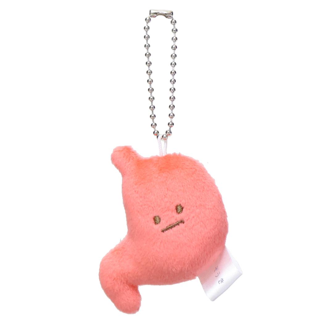 ぞうきマスコットキーホルダー マスコット 胃 カミオジャパン ミニぬいぐるみボールチェーン おもしろ雑貨 メール便可