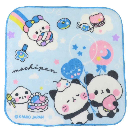 ちびタオル ミニタオル もちもちぱんだ カミオジャパン 新学期準備雑貨 女の子 メール便可