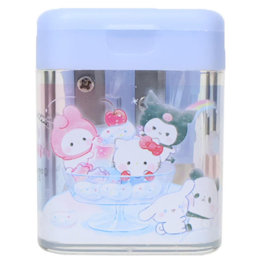 ツイン削り 鉛筆削り サンリオキャラクターズxもちもちぱんだ Colorful Sweets サンリオ カミオジャパン えんぴつけずり 新学期準備文具