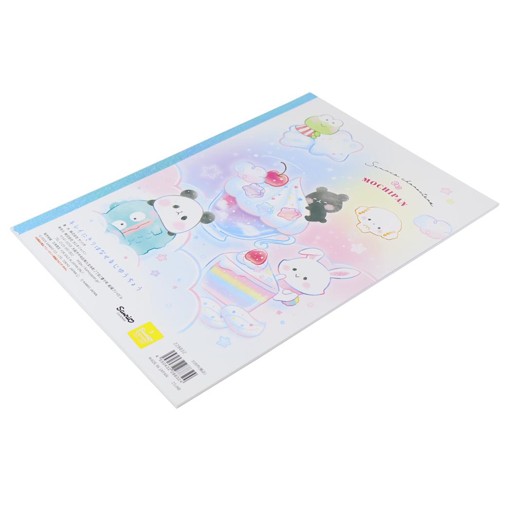 B5白無地ノート 自由帳 サンリオキャラクターズxもちもちぱんだ Colorful Sweets サンリオ カミオジャパン 新学期準備文具 メール便可