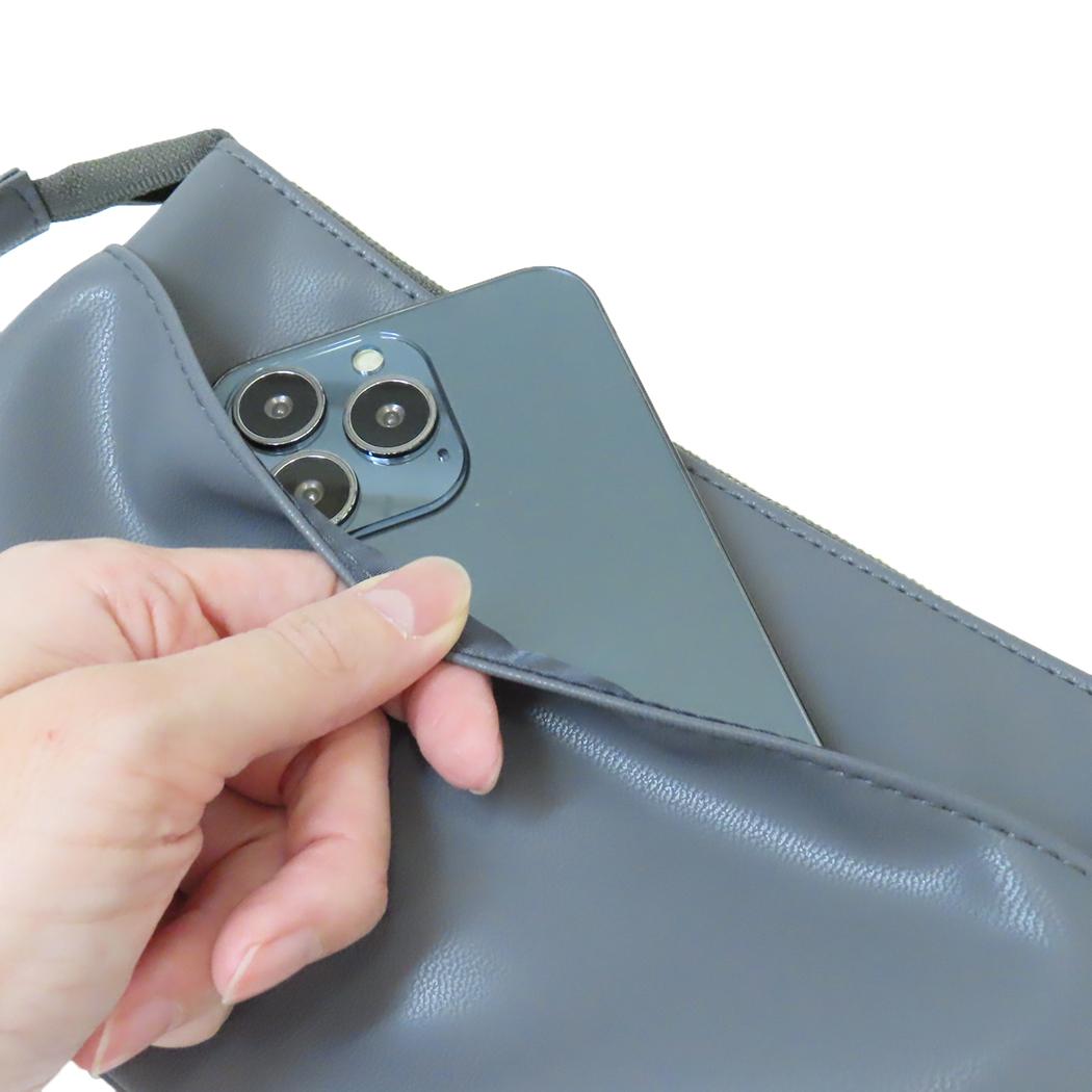 ワンマイルスマートポーチ スマホポーチ スヌーピー くったり ピーナッツ カミオジャパン ショルダー 斜め掛けかばん メール便可