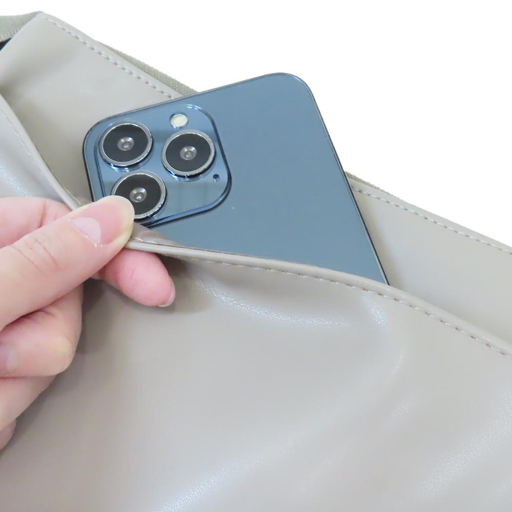 ワンマイルスマートポーチ スマホポーチ スヌーピー Get up ピーナッツ カミオジャパン ショルダー 斜め掛けかばん メール便可