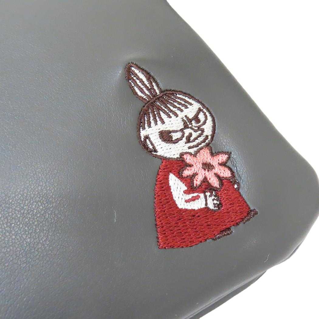 ワンマイルスマートポーチ スマホポーチ ムーミン リトルミイ かわいいお花 北欧 カミオジャパン ショルダー 斜め掛けかばん メール便可