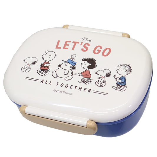 1段ランチボックス 360ml お弁当箱 スヌーピー てくてく ピーナッツ カミオジャパン プレゼント 日本製 新学期準備