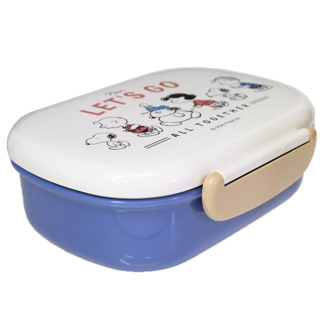 1段ランチボックス 360ml お弁当箱 スヌーピー てくてく ピーナッツ カミオジャパン プレゼント 日本製 新学期準備