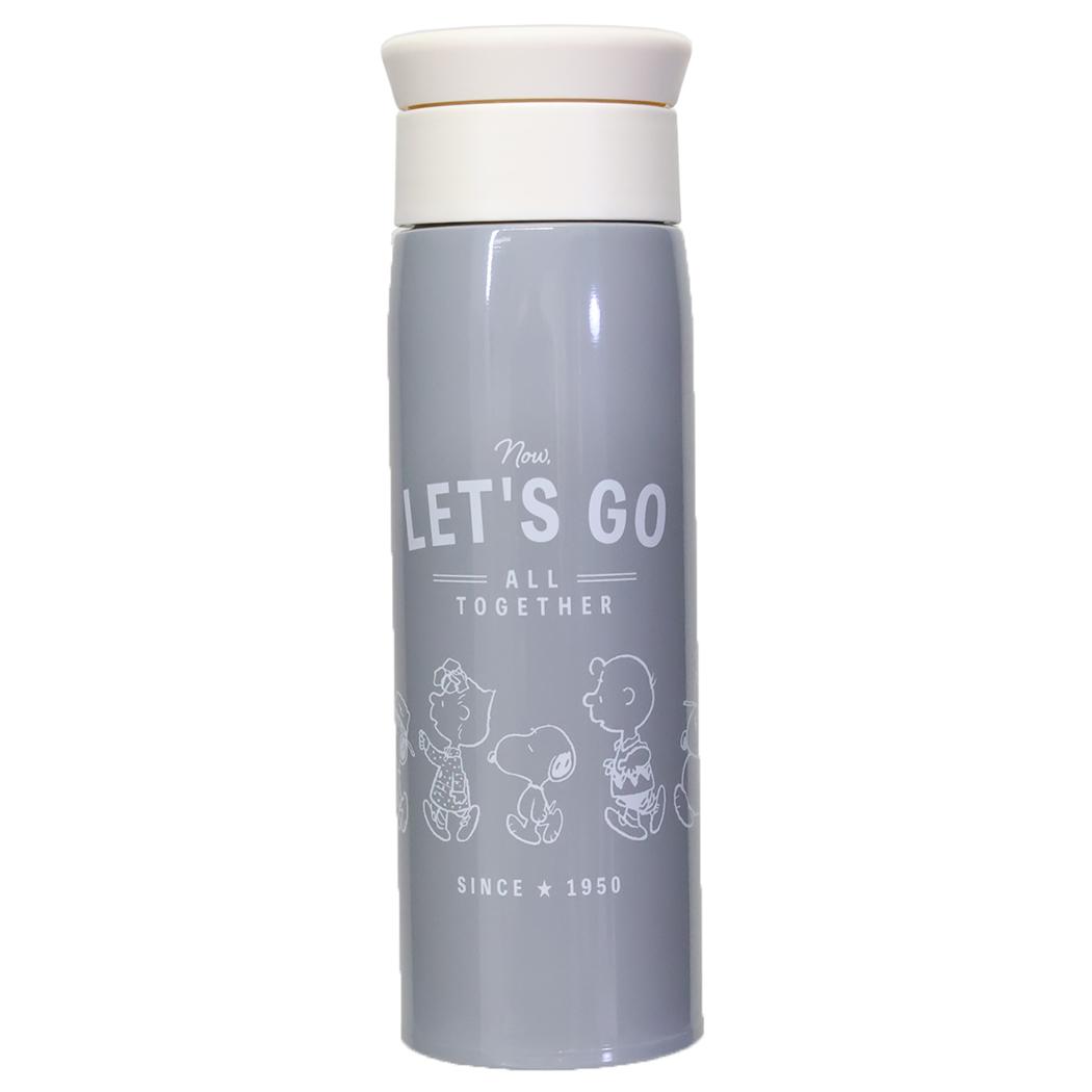 ステンレスボトル 500ml 保温保冷水筒 スヌーピー てくてく ピーナッツ カミオジャパン プレゼント