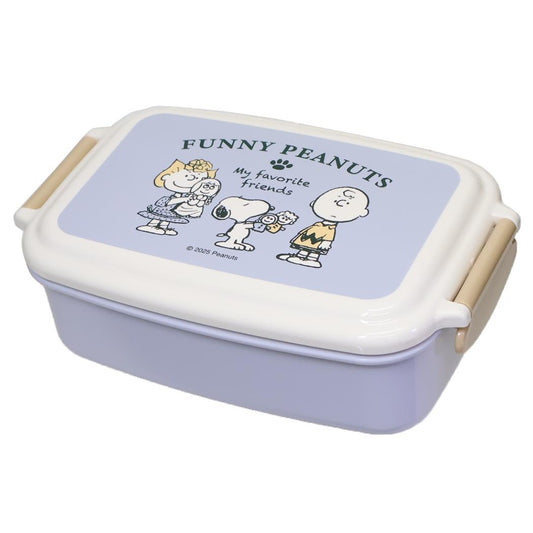 1段ランチボックス お弁当箱 スヌーピー FUNNY PEANUTS ピーナッツ カミオジャパン プレゼント 日本製 新学期準備