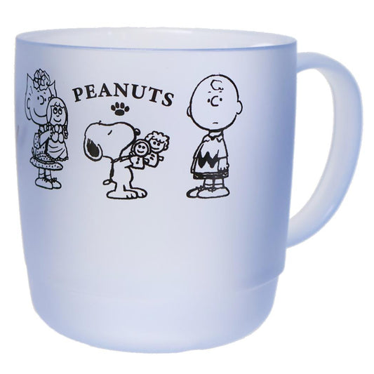 クリアカップ 300ml マグカップ スヌーピー FUNNY PEANUTS ピーナッツ カミオジャパン 軽量 割れにくい 日本製