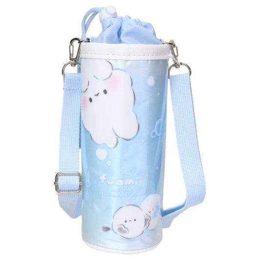 ノーマル保冷ボトルケース ペットボトルホルダー ふあみい カミオジャパン アウトドア水筒 かわいい
