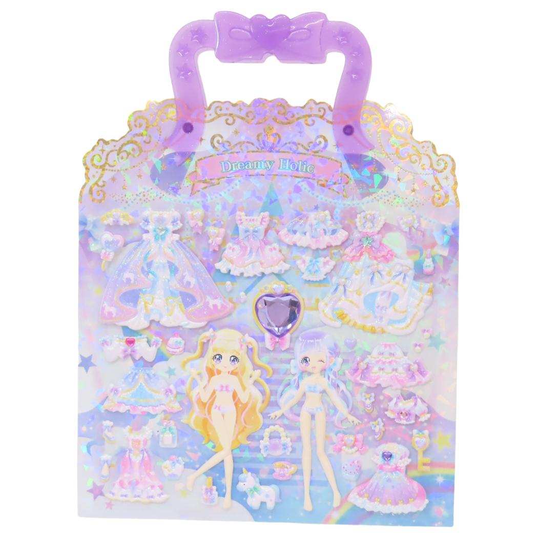 きせかえシール おでかけFOR GIRLSシール Dreamy Holic カミオジャパン 着せ替えシール 女の子 グッズ メール便可 シネマコレクション