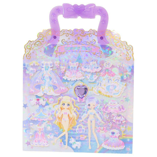 おでかけFOR GIRLSシール きせかえシール Dreamy Holic カミオジャパン 着せ替えシール 女の子 メール便可