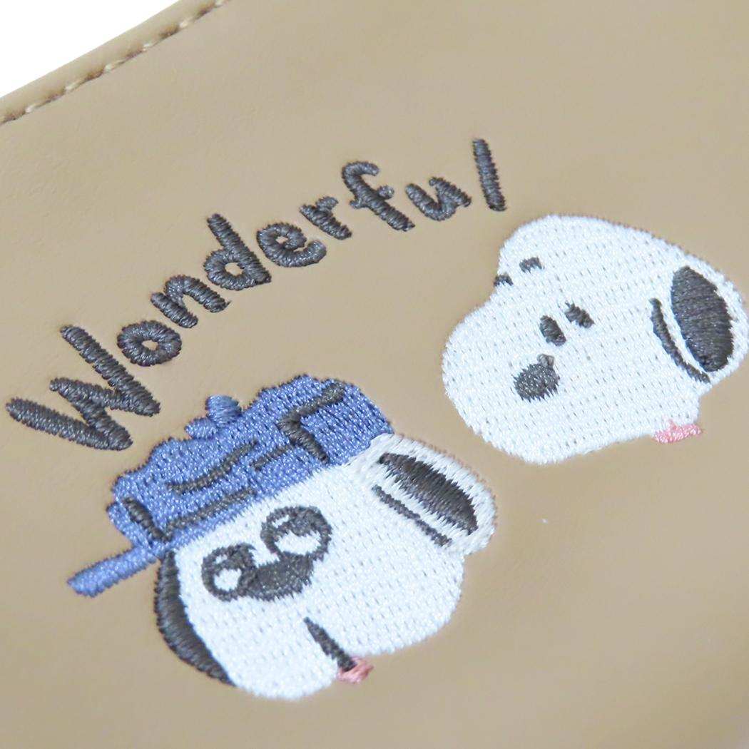 キーケース 鍵ケース スヌーピー WONDERFUL BROTHERS ピーナッツ カミオジャパン 鍵入れ メール便可